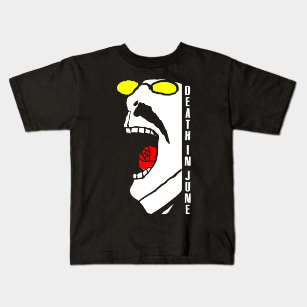 Death In June ∆∆ Original Fan Design Kids T-Shirt by unknown_pleasures
